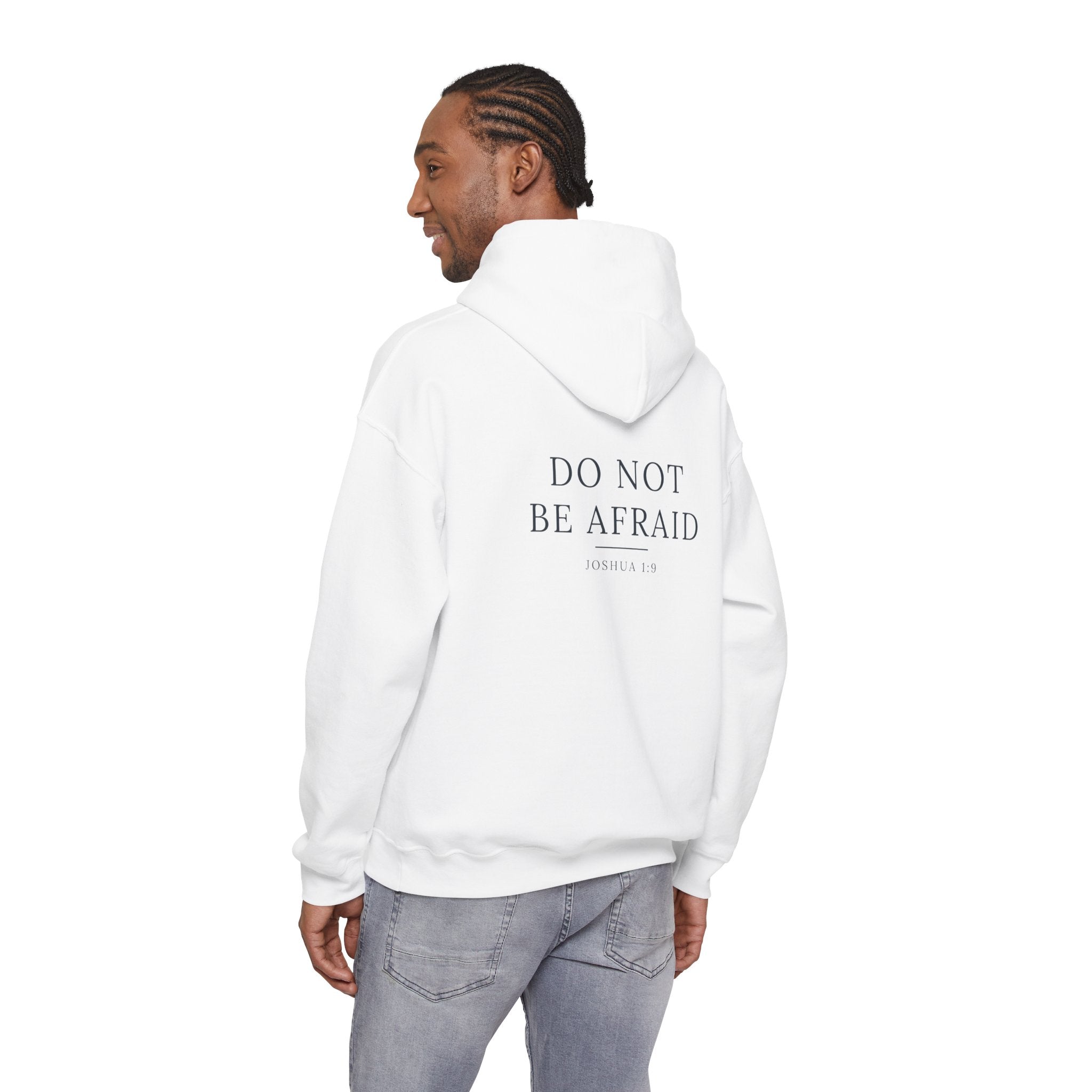 Do Not Be Afraid Hoodie, Joshua 1:9 Christian Hoodie, Scripture Hooded Sweatshirt, Faith Apparel, Christian Gift