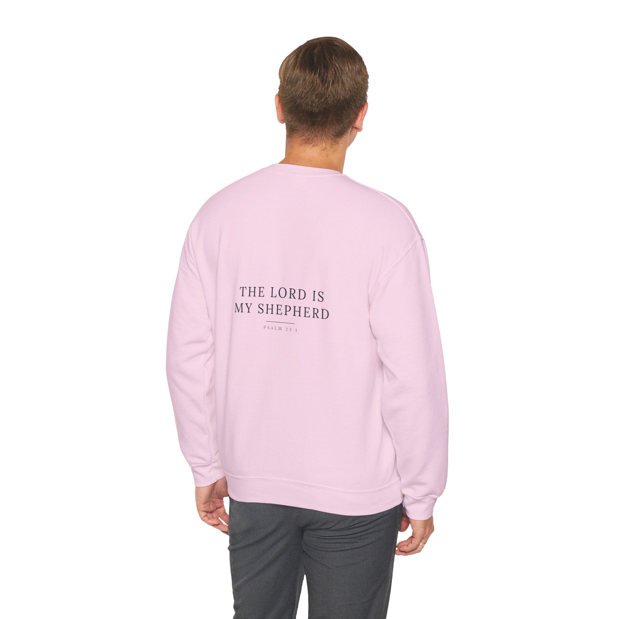 The Lord Is My Shepherd Psalm 23:1 crewneck sweatshirt – Hallowed Supply Co.
