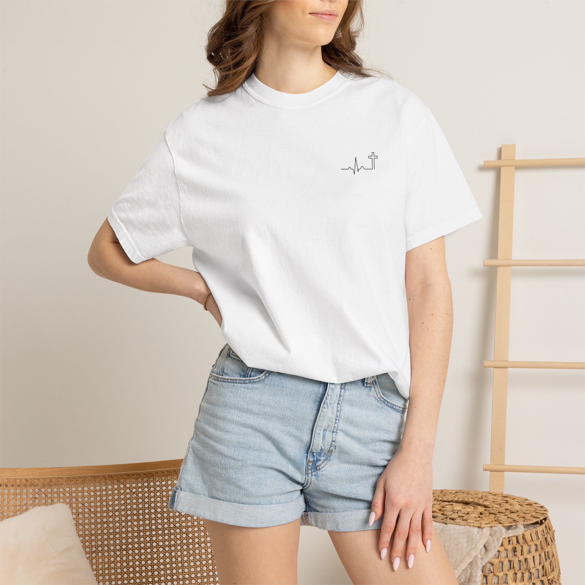 The Lord Is My Shepherd Shirt, Psalm 23:1 Christian T-Shirt, Scripture Tee, Faith Apparel, Garment-Dyed Christian Gift