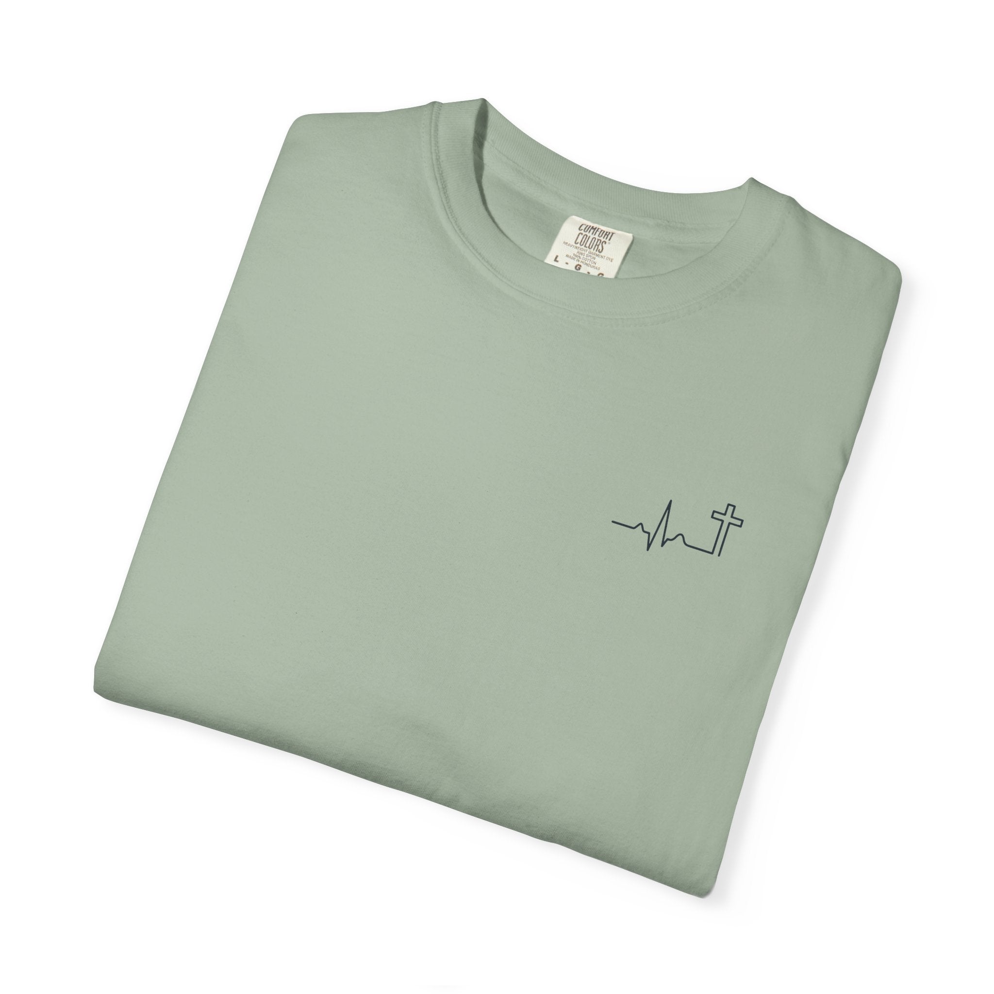 Hallowed Be Thy Name Matthew 6:9 garment-dyed t-shirt – Hallowed Supply Co.