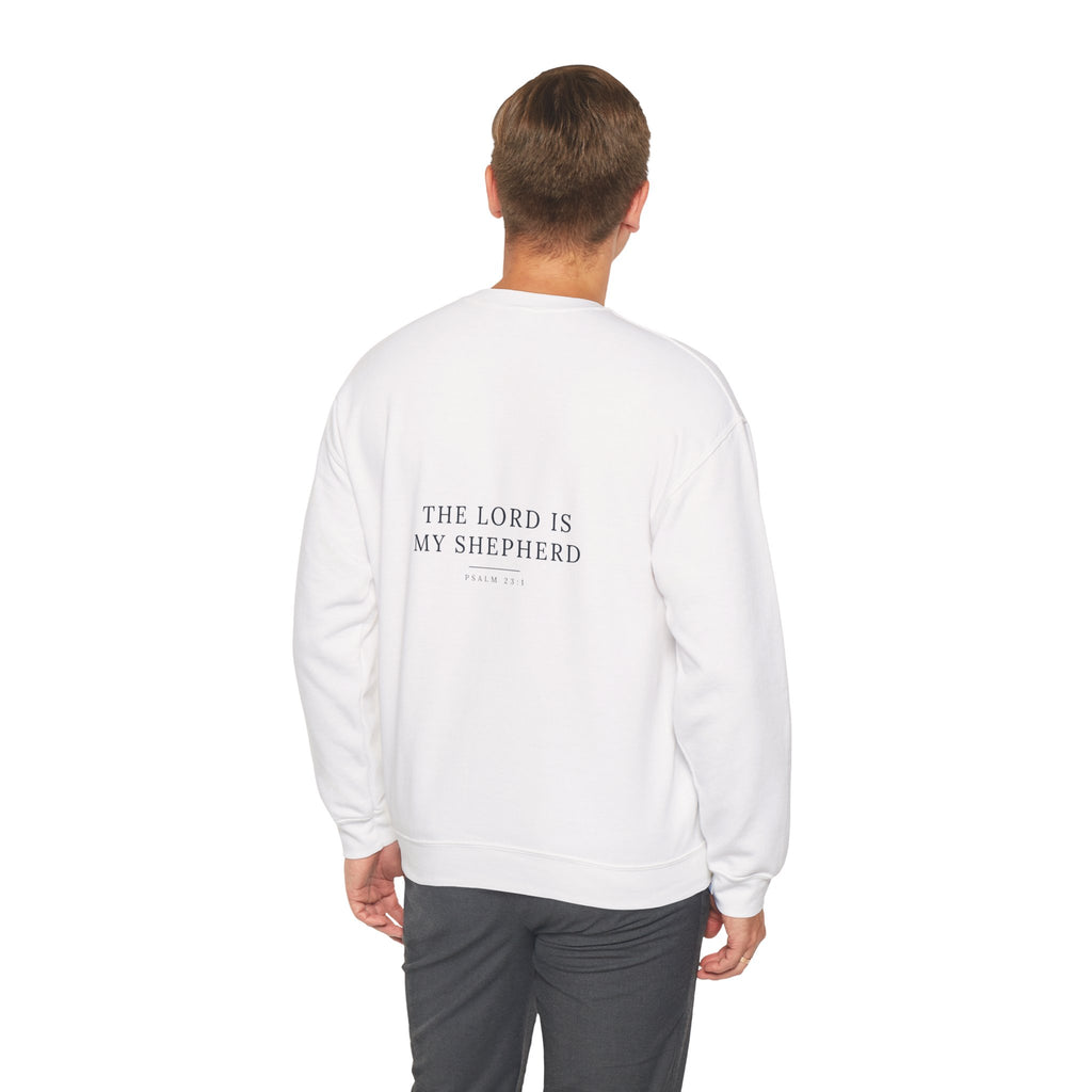 The Lord Is My Shepherd Psalm 23:1 crewneck sweatshirt – Hallowed Supply Co.