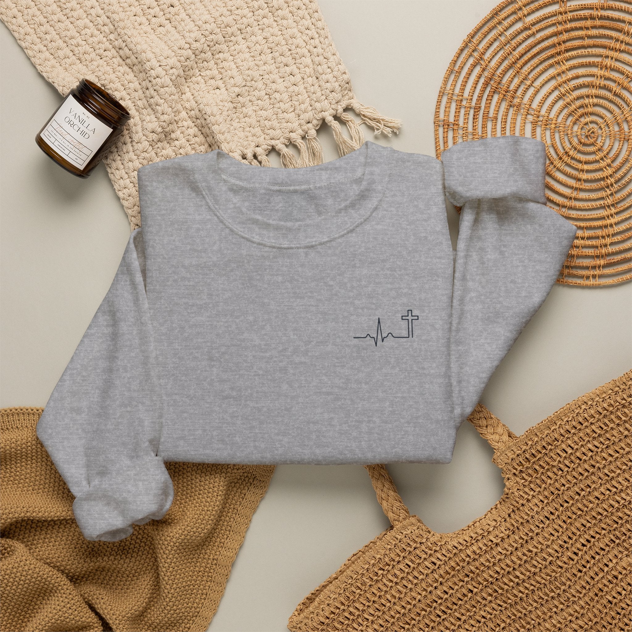 Do Not Be Afraid Joshua 1:9 crewneck sweatshirt – Hallowed Supply Co.