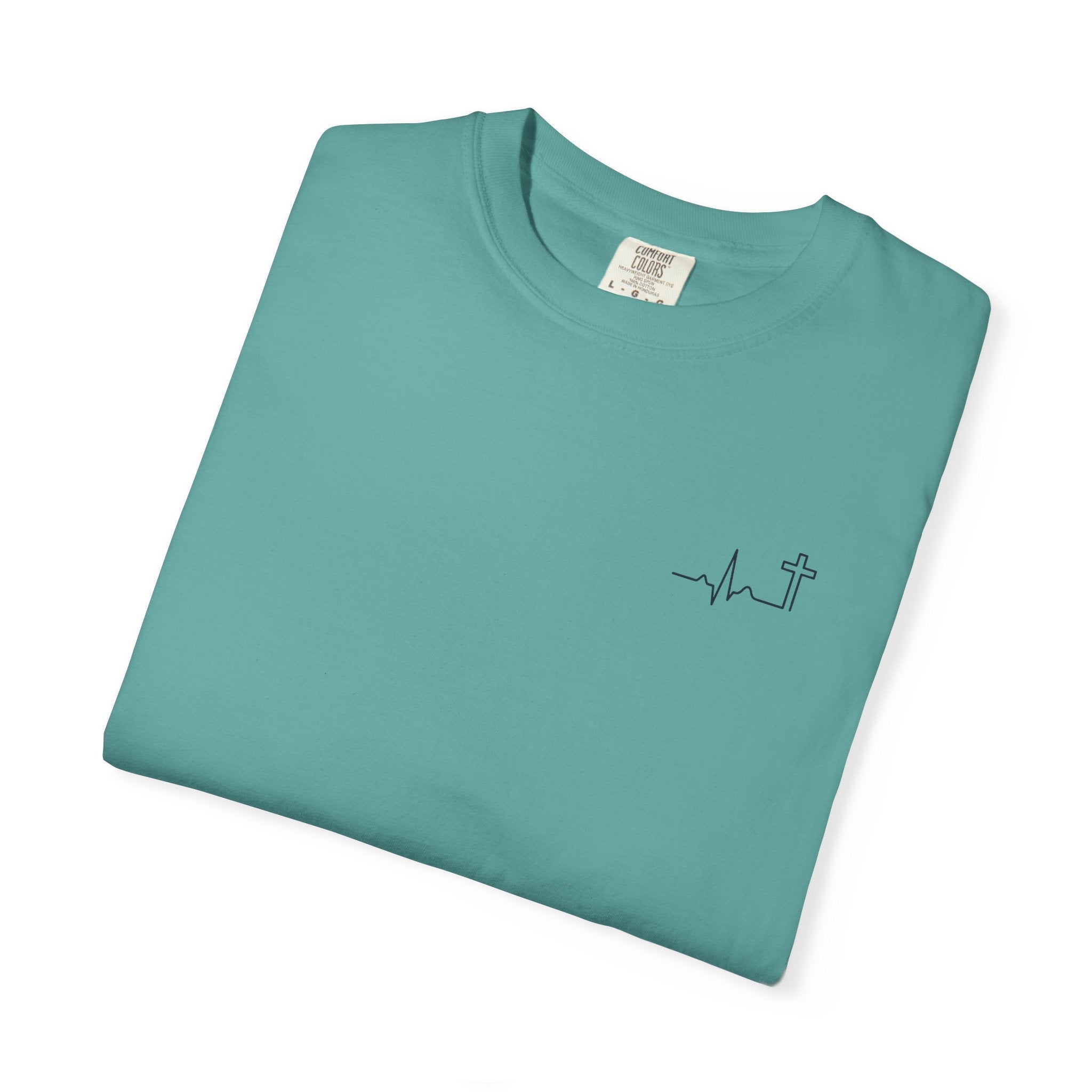 Hallowed Be Thy Name Matthew 6:9 garment-dyed t-shirt – Hallowed Supply Co.