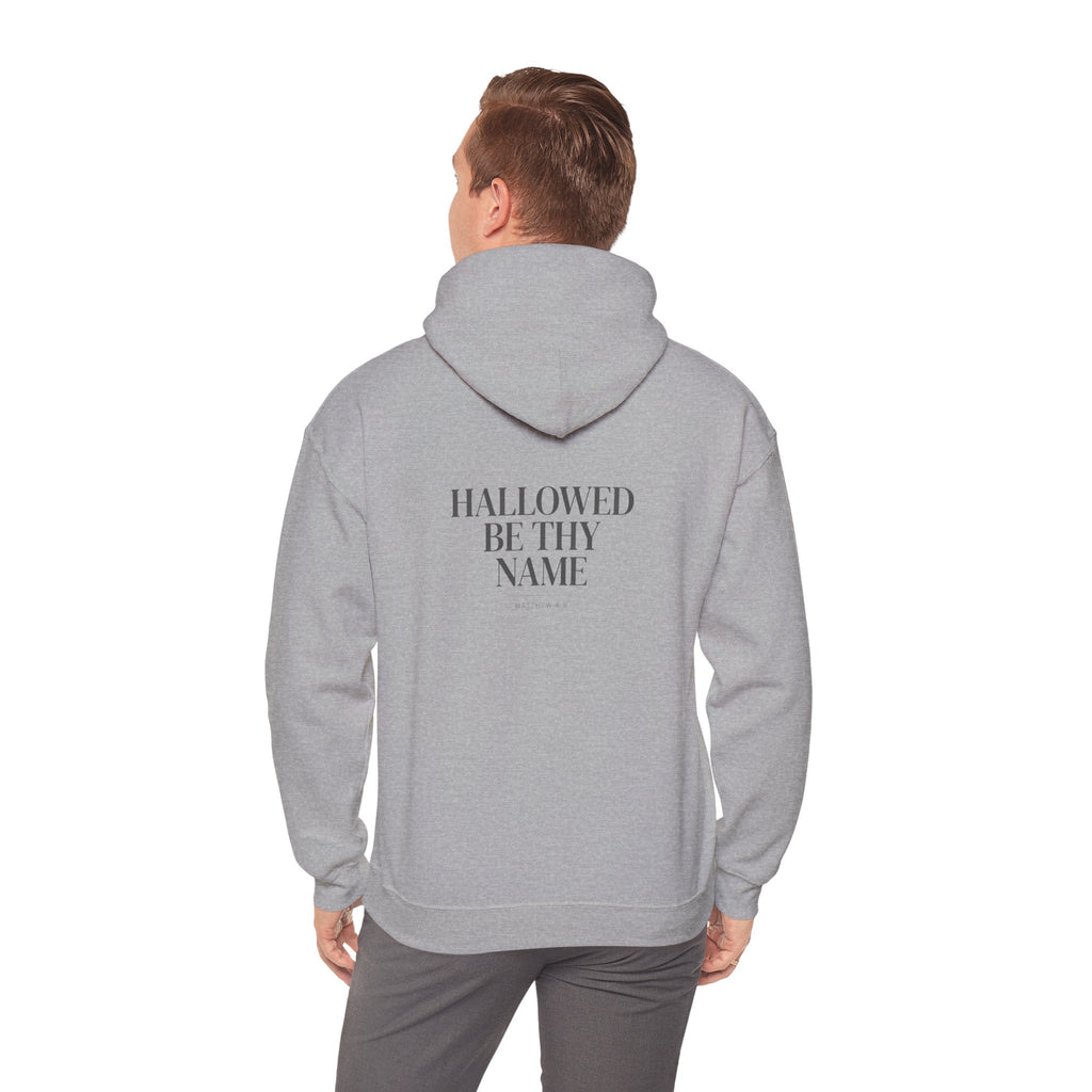 Hallowed Be Thy Name Matthew 6:9 heavyweight hoodie – Hallowed Supply Co.