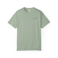 Do Not Be Afraid garment-dyed Christian t-shirt, bay blue, Joshua 1:9 (KJV) – Hallowed Supply Co.